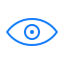 Icona occhio stilizzato